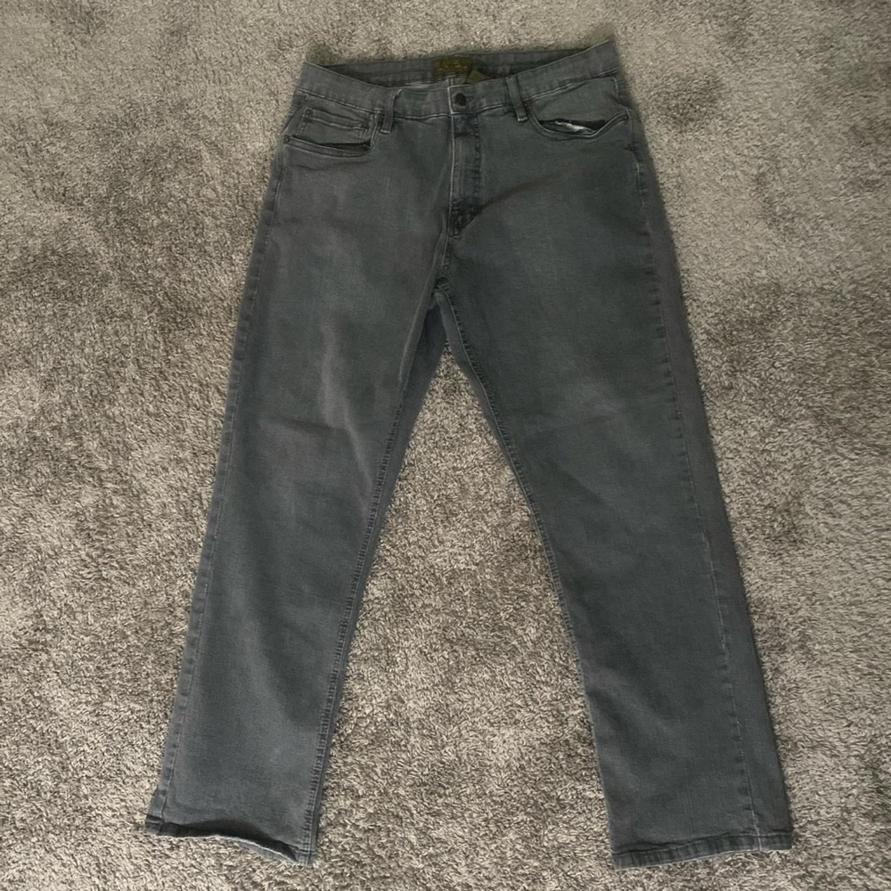 Urban Star Dark Grey Baggy Jeans